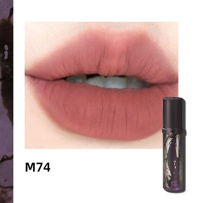 Girlcult Matte Lipstick Nude Sexy Red Brown Velvet Lip Gloss Waterproof Non-Stick Cup Long Lasting Lip Glaze Women Makeup