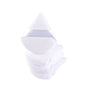 Set of 1/2/3/6 triangle velvet powder puffs for face and eye makeup, reusable and washable cosmetic sponge by Blushimmer.