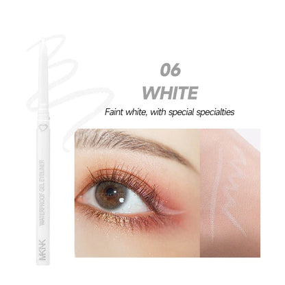 Blushimmer waterproof matte eyeliner pen with quick dry, long-lasting formula and smooth application for versatile eye makeup.