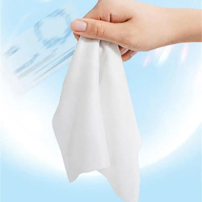Set of 1, 5, or 10 Blushimmer hyaluronic acid makeup remover wet wipes for gentle eye, lip, and face makeup removal.