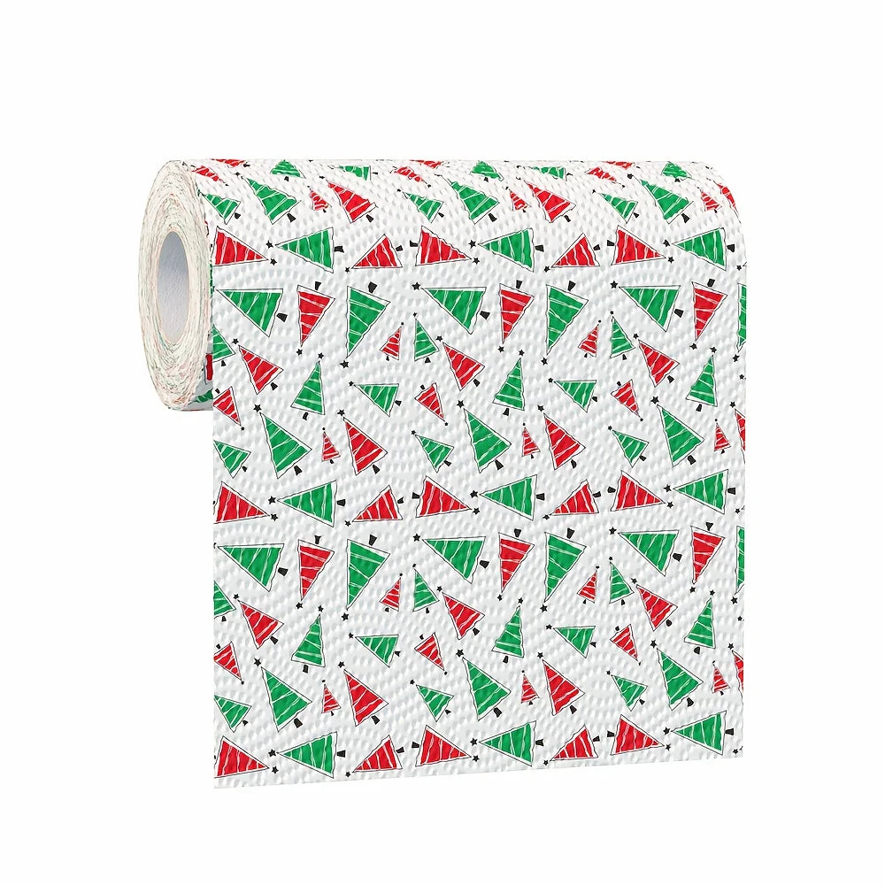 Thickened Disposable Kitchen Paper Towels- Multi-Fold Design for Wet & Dry Use, Ideal for Christmas, Halloween, Picnics, Parties