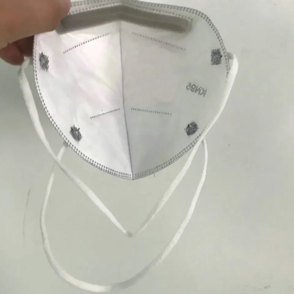 FFP2 KN95 Mask headband Mascarillas CE Black White 5 Layers Face Mask KN95 Filter Respirator mouth Mask Adults filter