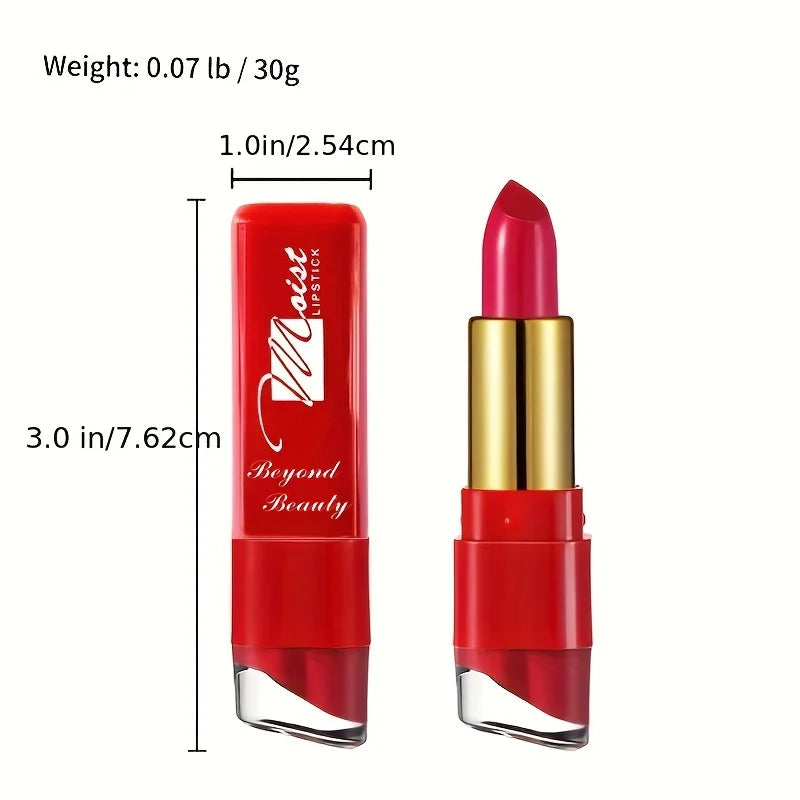 Blushimmer 12-color creamy moisturizing lipstick palette with long-lasting shades, ideal for women and beginners' lip makeup.