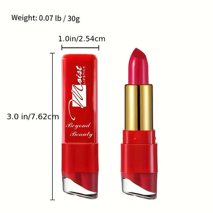 Blushimmer 12-color creamy moisturizing lipstick palette with long-lasting shades, ideal for women and beginners' lip makeup.