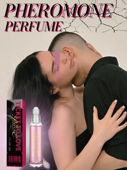 Blushimmer pheromone perfume bottle, high-quality charm fragrance designed to attract men and women, long-lasting scent.