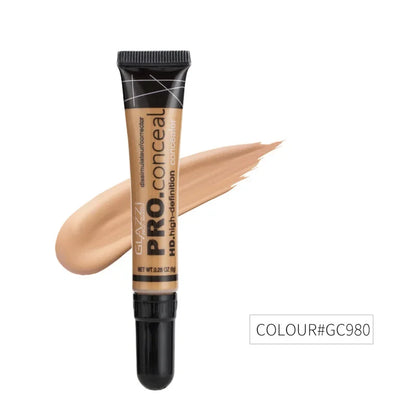 Blushimmer concealer cream and oil control liquid foundation for women, long-lasting face makeup with contour gel, Korean cosmetics