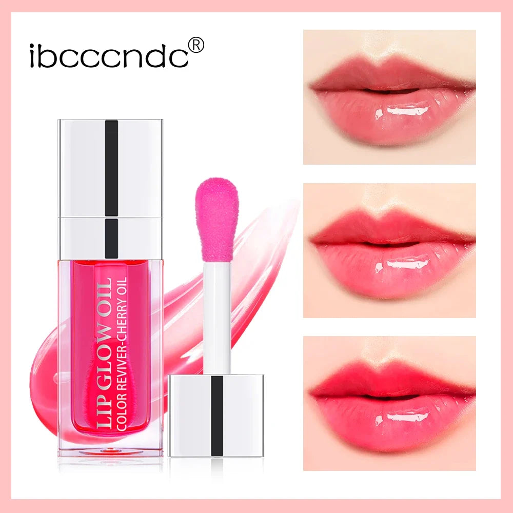 Crystal Jelly Lip Glow Oil - 6ml Moisturizing Plumping Gloss