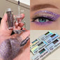 Chameleon Liquid Eyeshadow Eyeliner Sparkling Liquid Eye Shadow Metallic Shining Eye Shadow Liner Makeup Green Purple Silvery