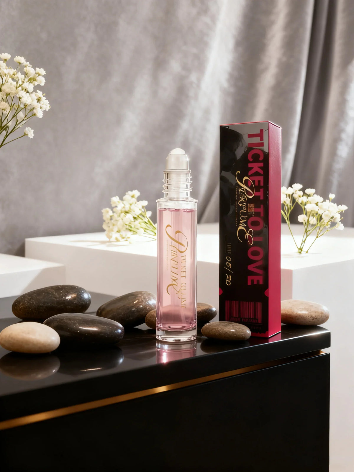 Blushimmer New Pheromone Perfume bottle, high-quality long-lasting fragrance designed to attract men and women naturally.
