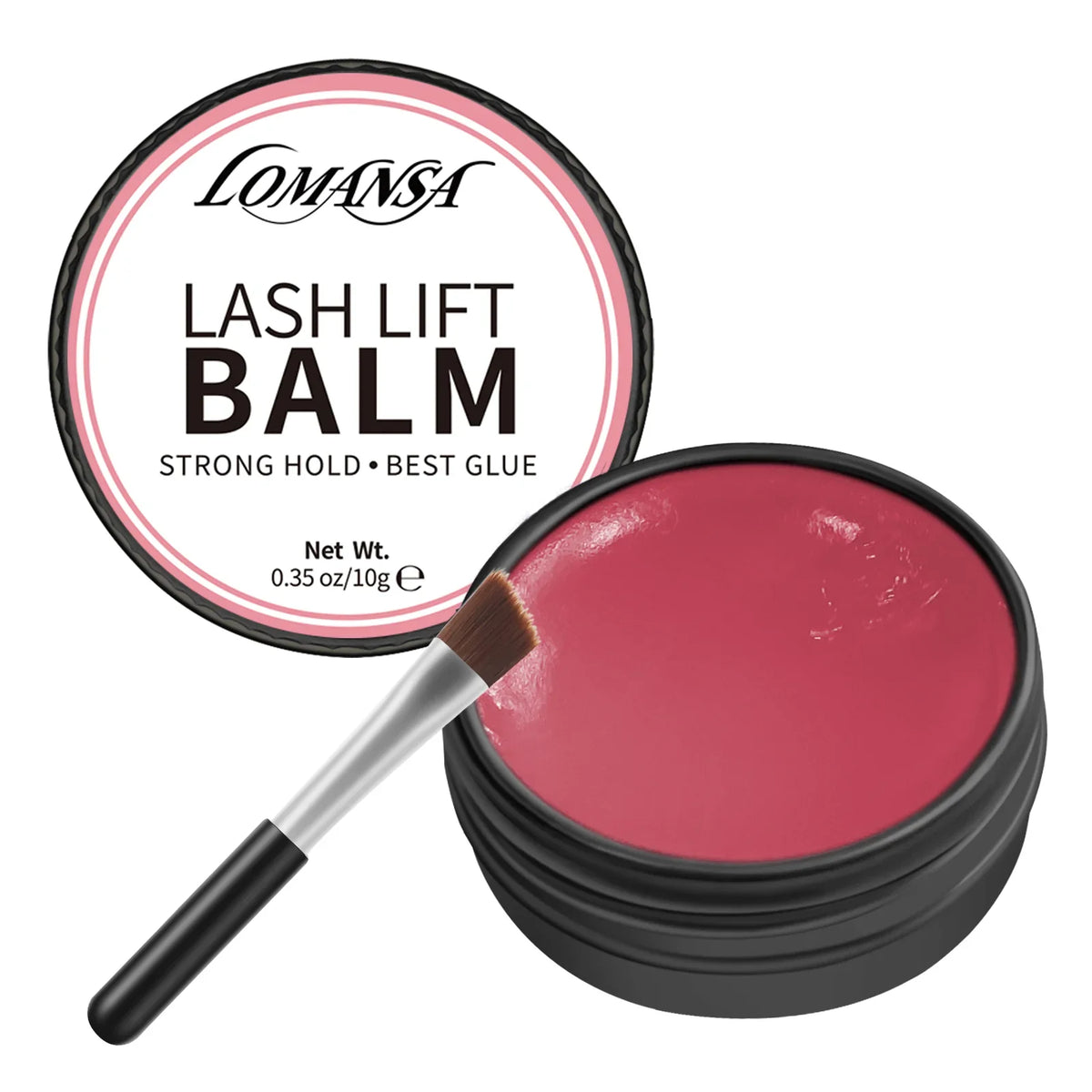 Blushimmer Lomansa Korean lash lift glue balm for eyelash perming and curling, 5/10g adhesive beauty tool.