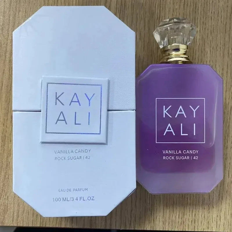 Blushimmer KAYALI 100ml women's floral Eau De Parfum with plum, jasmine, tuberose, vanilla, and suede notes.