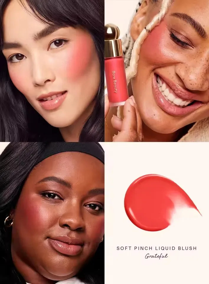 Hot Rare Beauty 7 colors Mashed Potatoes Blusher Cream Long Lasting Matte Moisturizer Liquid Blush Lip Gloss Makeup Cosmetics