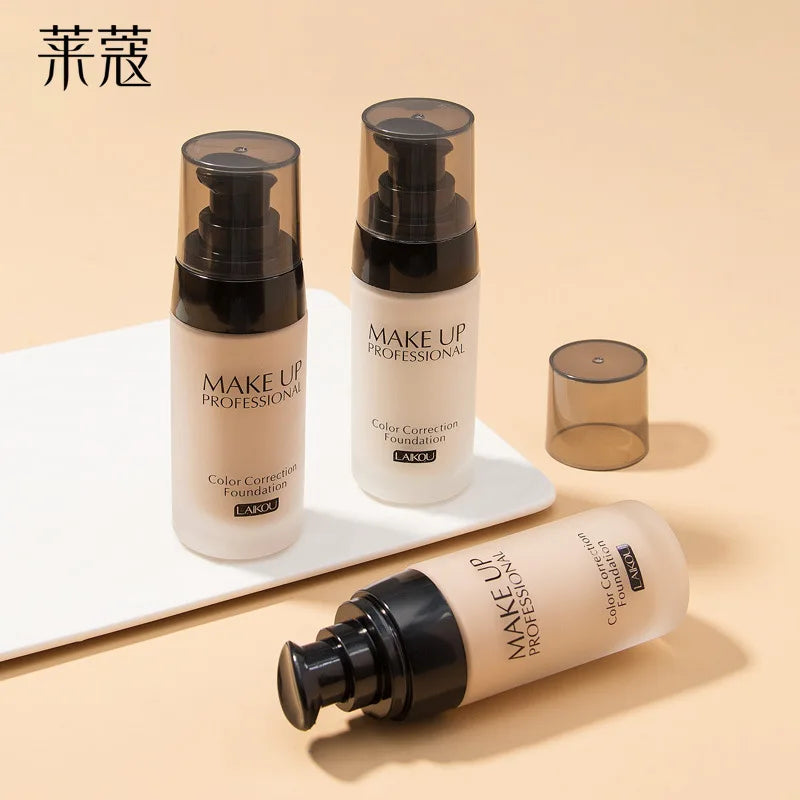 Blushimmer LAIKOU makeup base with liquid foundation, BB cream, concealer, and moisturizer in a 40g tube, waterproof and oil-control