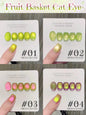 Blushimmer Shaka 1-4pcs blue and green gel nail polish set with ocean bubble and cat eye effects for spring and summer nails