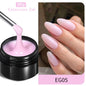 Blushimmer Born Pretty 30ml milky white hard gel for nail extensions, clear acrylic gel, soak-off UV construction gel, jelly nail polish