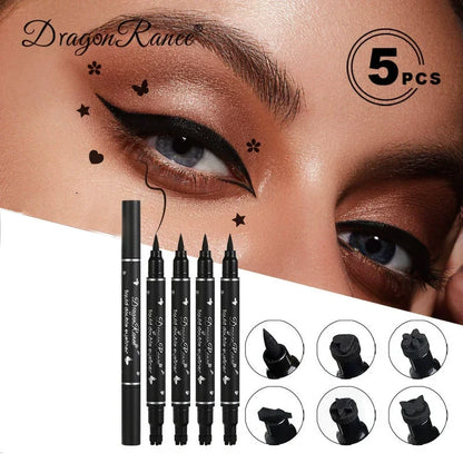 Blushimmer Dragon Ranee double head star seal waterproof eyeliner with plum embellishments and precise eye tail design