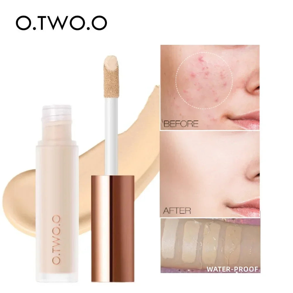 Blushimmer O.TWO.O waterproof liquid concealer in 7ml tube, full coverage for seamless skin correction