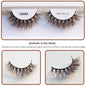 Blushimmer red siren brown fluffy mink lashes 2026, soft natural strip eyelashes for cosplay and luxurious eye enhancement.