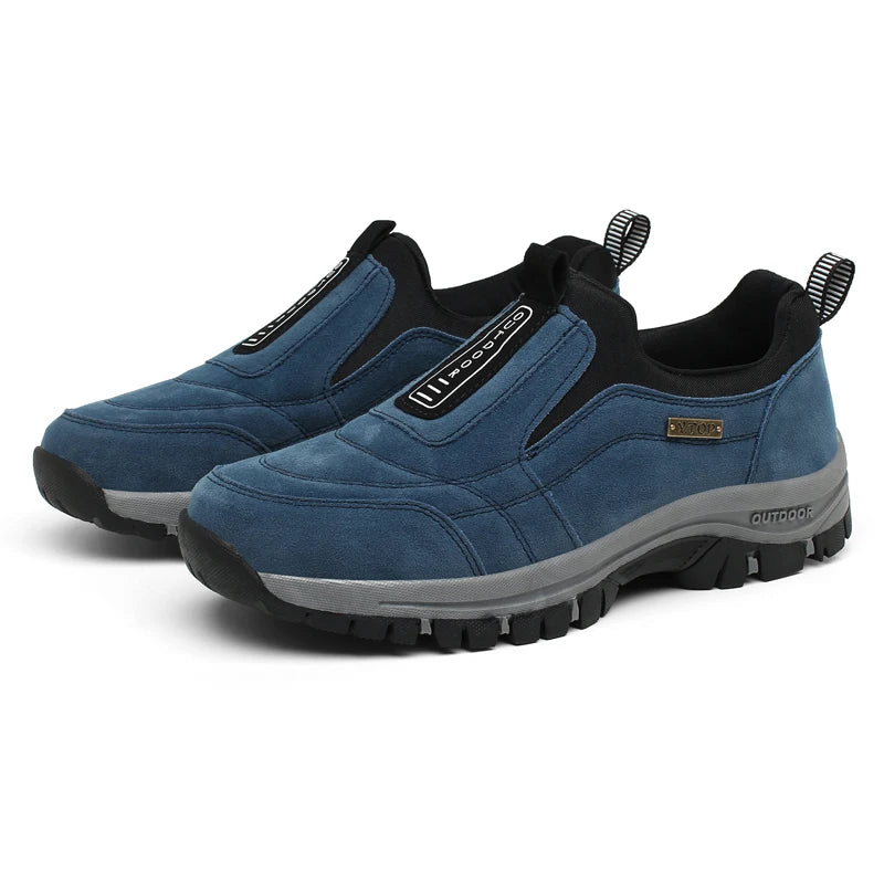 Slip On Shoes Men Outdoor Trekking Hiking Shoes Sneakers Walking Trail Running Shoes Big Size 48 49 50 51