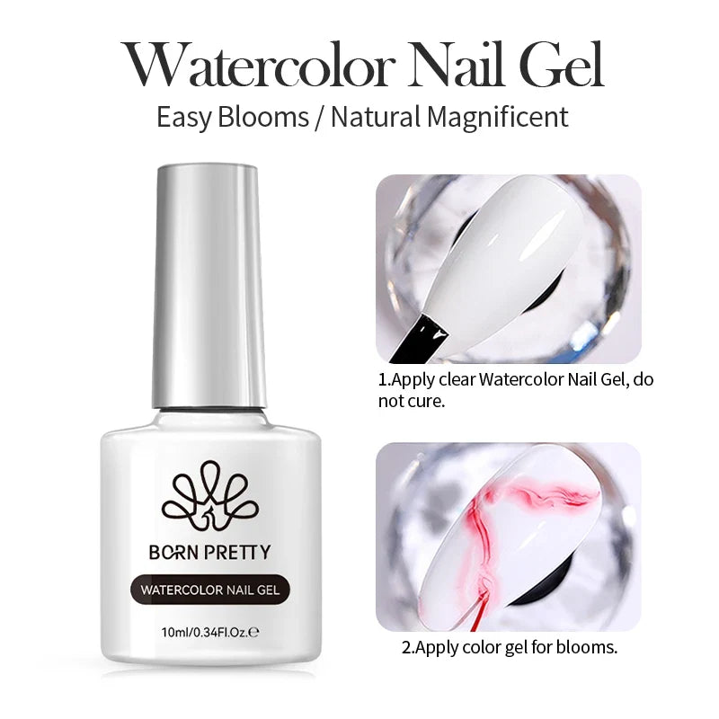 Blushimmer BORN PRETTY 117 Colors Cat Magnetic Gel Nail Polish 10ml showcasing vibrant semi-permanent nail varnish with full coverage.