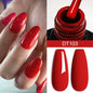 7ml Burgundy Crimson Nail Gel Polish by Blushimmer, high pigment, non-streak, long-lasting UV/LED soak-off nail art gel for home salon
