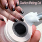 Black gradient cushion gel polish by Blushimmer, 5ml, with ombre and blooming aura effect for UV/LED manicures.