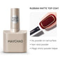 Blushimmer MAYCHAO 12ml jelly gel nail polish top coat, semi-permanent UV LED gel for long-lasting manicures, soak-off finish