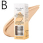 Warming Blush Liquid Foundation Temperature Color Changing Foundation, Naturally Blends Moisturizing Foundation Base Makeup 30ml