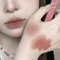 Blushimmer TX010 Thin Tube Matte Lipstick and Cheek Color, waterproof and sweatproof, long-lasting makeup for lips and cheeks.