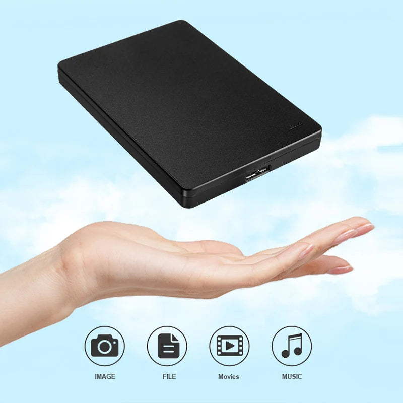 Portable HD External State Drive USB3.0 High Speed External HDD Metal 1TB 500GB Storage Decives for Laptop PC MacBook PS4 PS5
