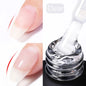 Blushimmer Born Pretty Milky Jelly Rubber Base Gel in nude, 15ml, self-leveling UV gel for gel nail polish, soak-off semi-permanent.