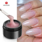 Blushimmer MSHARE 50ml pink gel builder for nails, self-leveling UV LED gel for nail extension and construction, TPO free.