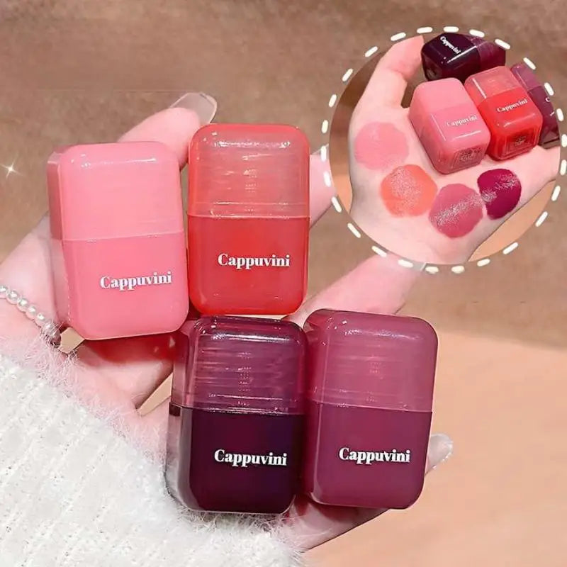Blushimmer Cappuvini Mini Moisturizing Liquid Blush in Energetic Pink with a natural, easy-to-apply Korean-style cheek rouge appearance.