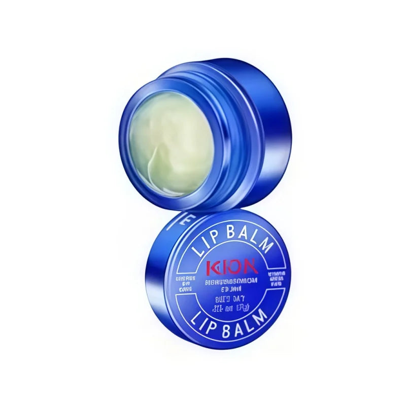 Blushimmer whitening lip balm with exfoliating and moisturizing properties for chapped, oily lips in a sleek tube.