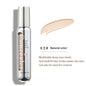 Blushimmer lightweight concealer pen with brush for dark circles, acne, and contouring in a liquid cream formula.