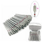 50pc Diamond Nail Drill Cuticle Clean Bit Set Milling Cutter for Manicure Electric  Bits Accessories Dead Skin Remove Tool