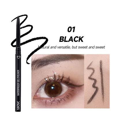 Blushimmer waterproof matte eyeliner pen with quick-dry, long-lasting formula and smooth application for versatile eye makeup.