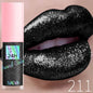 Blushimmer 18-color glitter lip gloss with long-lasting, waterproof liquid formula, featuring pearl shine and sparkling lip color.