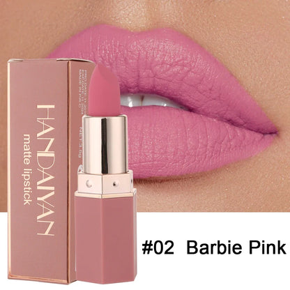 Blushimmer 6-color matte lipstick set with long-lasting, waterproof, smudge-proof velvet finish, non-fading, non-stick lip color.