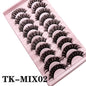 Blushimmer Russian 25mm 3D mink false eyelashes with fluffy, thick, dramatic volume for a natural, dramatic makeup look.