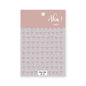 3D Small Bow Ribbon Bowknot Y2K Nail Sticker MIni Kawaii Japanese Adhesive Decals Nail Art Manicure Decorations DIY