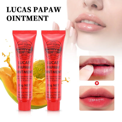 Blushimmer Lucas Papaw Ointment Lip Balm in 25g tube, moisturizing and hydrating multifunctional facial and lip care product