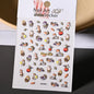 Blushimmer cat nail decals with 3D cartoon puppy and kitten designs for cute, decorative Y2K-style nail art stickers.