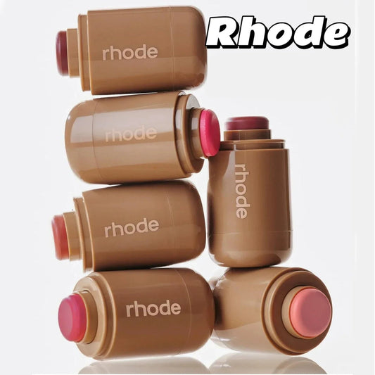 Blushimmer pocket blush and lipstick stick with natural cream formula, easy-to-apply hydrating cheek and lip color in a compact.