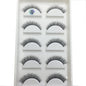Set of 5 pairs of Blushimmer 3D faux mink false eyelashes with natural, wispy, thick design for a soft, dramatic makeup look