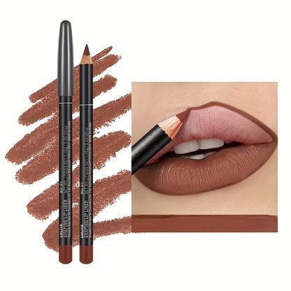 Blushimmer velvet matte lip liner pencil in a sleek design, waterproof and long-lasting for precise lip contour makeup.
