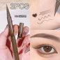 Blushimmer waterproof brown liquid eyeliner pen with slim tip, designed for long-lasting, smudge-proof eye makeup application