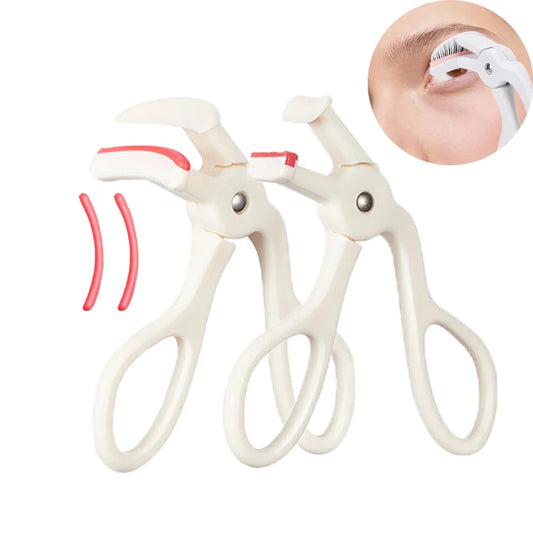 Blushimmer portable eyelash curler with a wide-angle design, easy to operate for long-lasting curl and partial eyelash styling.