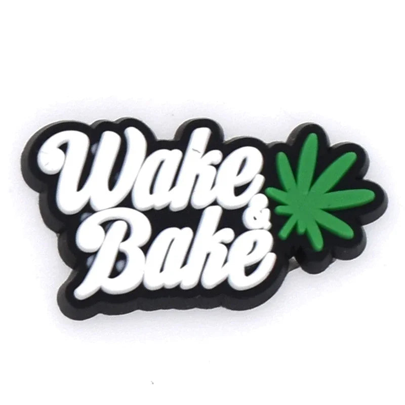 Weed Shoe Charms for Crocs Accessories Maple Leaves Shoes Charm for Croc Decorations Pins Men Accessory Jeans Woman Clogs Clips