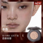 Girlcult Blushimmer Black Fuwa Cream Blusher with white nude fine matte powder for natural, cold-toned makeup look.